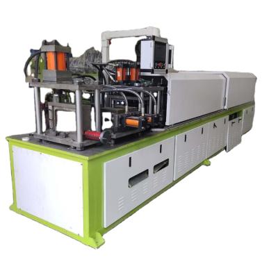 China Building Material Shops HVAC Fire Regulator Shutter Blade Duct Valve Frame Roll Forming Machine Width Adjustable for sale