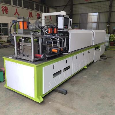 China Building Material Shops Metal Galvanized Iron Automatic HVAC Fire Regulator Shutter Blade Duct Frame Roll Forming Machine Width Adjustable for sale