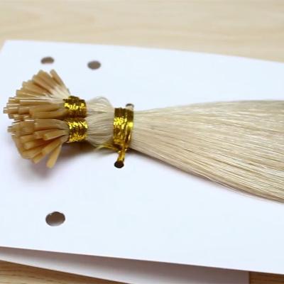 China Real Virgin Hair Extension Real Virgin Hair Wave Style Light Colors Popular Je-tip Hair Extension Product Silky Straight High Quality Wholesale Seller for sale