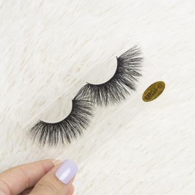 China Top quality 3d 5d 25mm lxplus 63 mink top selling high quality strip eyelashes for make up for sale