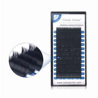 China Natural Long Eyelash Hair Air Grafted Double Flat Headed Flat Hair Soft Natural Single False Eyelash for sale