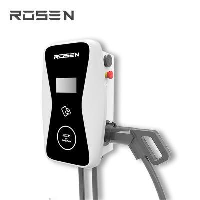 China Rosenpv 11KW EV AC Charger Home Charging Electric Charger For Home Wall Mounted Charger for sale