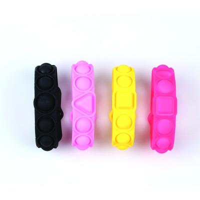 China Safety Durable And Adjustable Multicolor Trigger Finger Press Wristband for sale