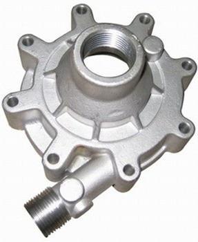 China Auto Parts Casting Green Sand Casting Replacement Water Pump Body / Oil Pump Cover For Car Engine for sale