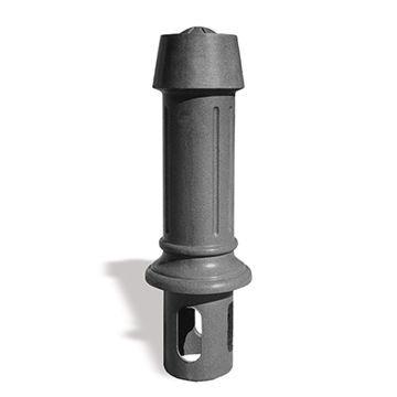 China Removable Outdoor Ductile Iron Bollards Decorative Cast Iron Posts Parking Bollard for sale