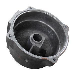 China Nodular Cast Iron Sand Casting Gear Motor Housing /  Motor Pump Extension Housing With Inner Bore for sale