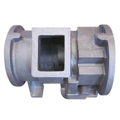 China Resin Sand Casting Ductile Cast Iron Machine Moulded Nodular Cast Iron Compressor Housing for sale