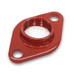 China Steel Precision Investment Castings Pump Body Flange Water Pump Port Adapter Flange for sale