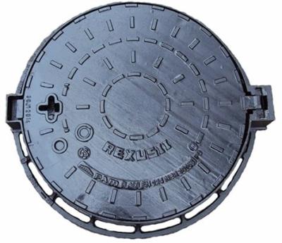 중국 잠금 가능한 유연 철 덩어리 덮개 하수관 주요 구멍 덮개 도로 배수 판매용