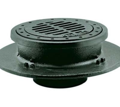 China Heavy Duty Cast Iron Manhole Cover Floor Drain Quick Slop Floor Drain Roof Drain for sale