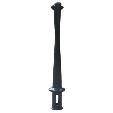 China Cast Iron Road Decorative Steel Bollards Pedestrian Protective Bollards for sale