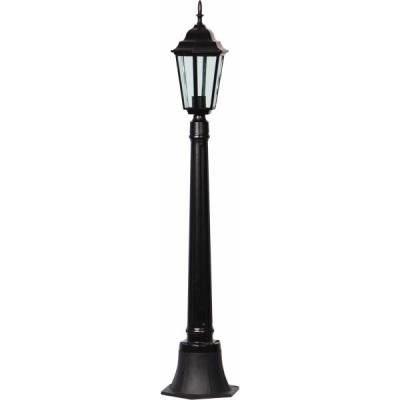 China Decorative Cast Iron Light Pole Outdoor Solar Modern Garden Lawn Lamp Post for sale