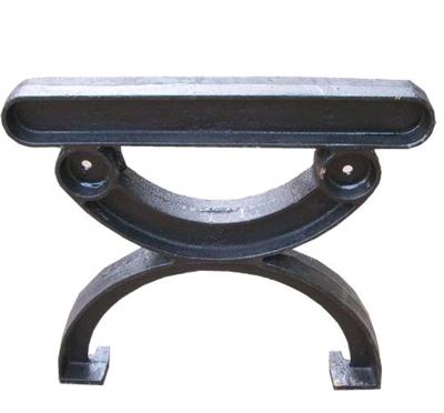 China Sand Casting Grey Cast Iron Casting Garden Park Bench Legs Antique Bench Leg for sale