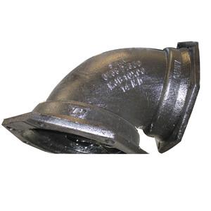 Chine DI AWWA C153 Pipe de fer ductile MJXMJ Peinture au bitume à 90 degrés à vendre