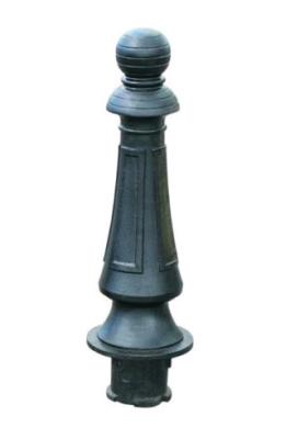 China Fixed Cast Iron Bollards Street Safety Bollard Parking Traffic Barrier for sale