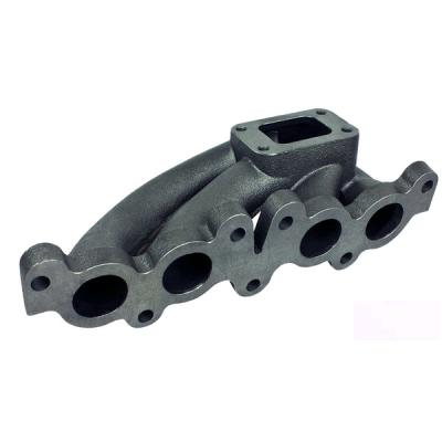 China Custom Ductile Cast Iron Clay Sand Casting Tractor Exhaust Manifold for sale