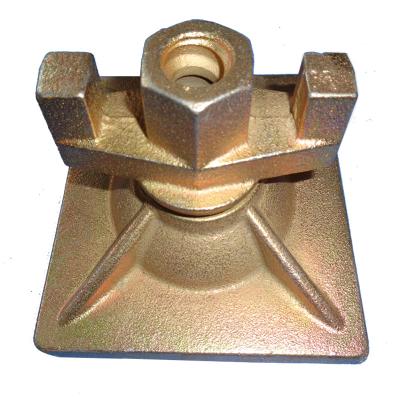 China Iron Casting Scaffolding Accessories Swivel Tie Rod Wing Nut High Precision for sale