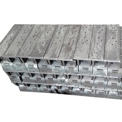 China Precision Steel Lost Wax Casting Boiler Parts And Accessories Grate Bar Voor Verbrandingsinstallaties Te koop