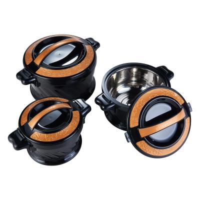 China Viable Keep Hot Pot Stainless Steel Casserole Set Food Casserole Sets for sale