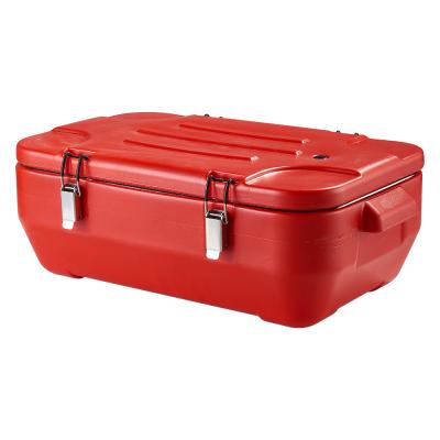 China Large 23L 30Lwholesale Metal Car Waterproof Steel Portable Cooler Box for sale