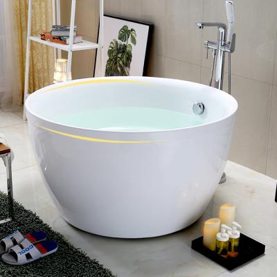 China Freestanding Tub Tub Round Bathtub For Small Bathroom for sale