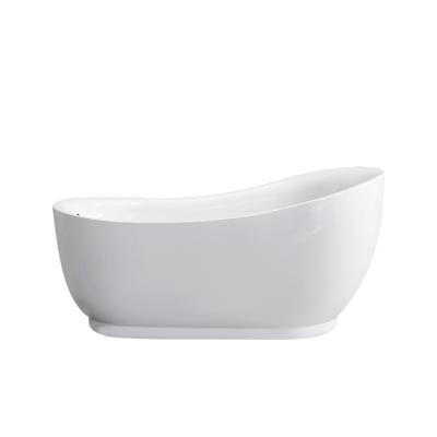 China Hardware Free Acrylic Lined Freestanding Soaking Tub for sale