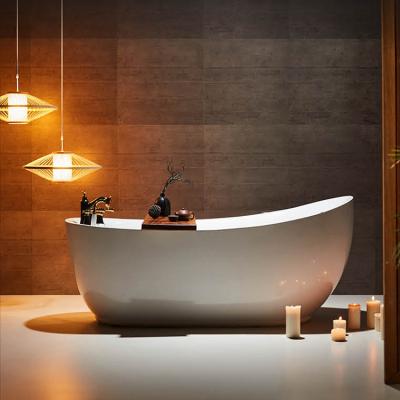 China 1700mm Acrylic Free Standing Skirted Bathtub for sale