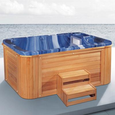 China Party Freestanding Whirlpool Outdoor Hydraulic Massage Spa Hot Tub for sale