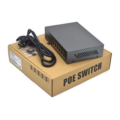 China 48V POE switch POE 100M standard fast ethernet switch poe switch 4 port POE for sale