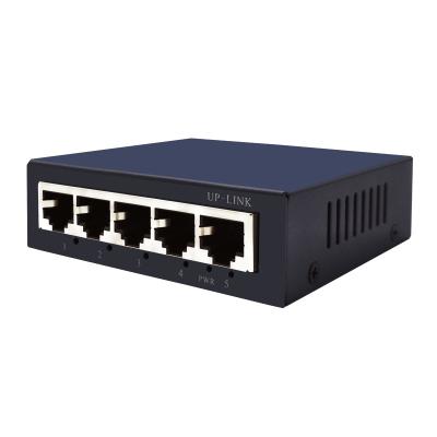 China QoS Metal Case 5 Port 8 Port 10/100Mbps Network Switch For CCTV Surveillance NVR, LANs, SOHO, IP Camera, and VoIP for sale