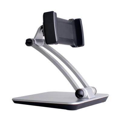 China 360 and 180 Degree Aluminum Alloy Adjustable Heavy Base Table Mount Tablet Holder Lazy Mobile Phone, Universal Tablet Holder Slacker Desktop Drama for sale