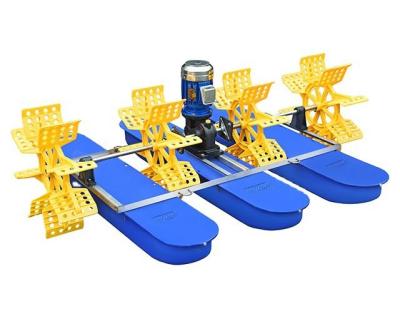 China Factory Supply Para Camaroneras Pond Paddle Wheel Aerator Direct Float Machine â ‰ ¥ 2.8 for sale