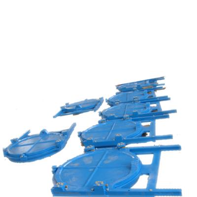 China Vertical Slide Manually Seal Gate / Penstock Cast Steel Sluice Price for sale