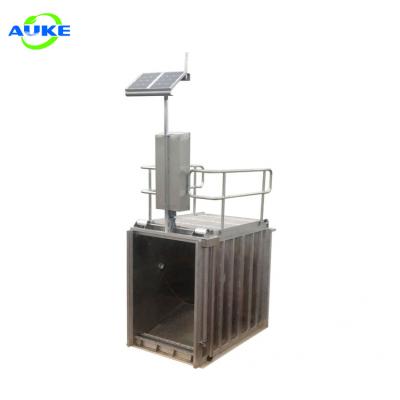 China Agriculture Solar Power Intelligent Integrated Aluminum Sluice Gate for sale