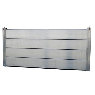 China Aluminum Removable Flood Control Barrier AFW Flood Barriers Flood Control System With EPDM Seal for sale