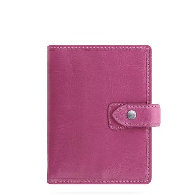 China Wholesale Hardcover Filofax A7 Pocket Malden 6ring Notebooks Bag Gift Cover Leather Book Box Logo Style for sale