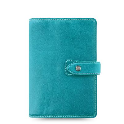 China Write Filofax A6 Personal Malden Real Leather Notebook Traveler 6 Ring Leather Notebook for sale