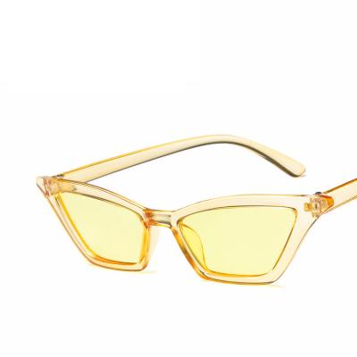 China Hot Selling Fashion Sunglasses Best Price Vintage Cateye Sunglasses For Women for sale