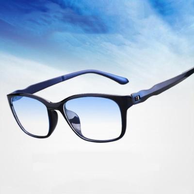 China Hot sale cheap high quality black unisex blue anti PC reading glasses tr90 for sale