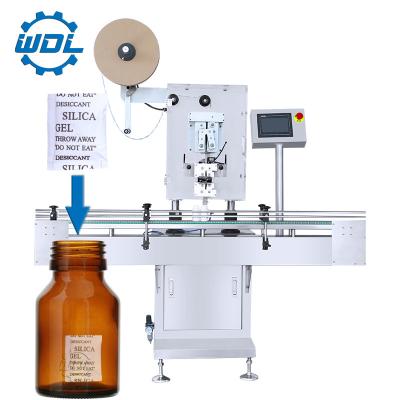 China Counting Filling Multifunction High Speed Sachet Pouch Desiccant Inserting Machine Deoxidizer Inserting Machine for sale