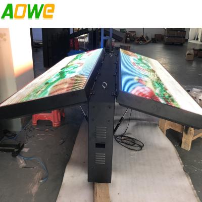 China LED Sign Outdoor Full Color Double Sided LED Programmable Message Digital Sign board for sale