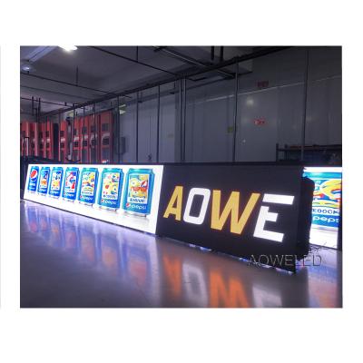 China p8 outdoor full color waterproof football stadium perimeter led screen display zu verkaufen