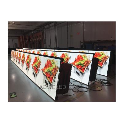 China AOWE remote control led display football stadium scoreboards for sale