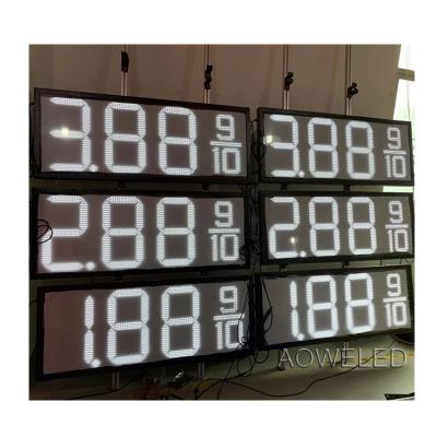 中国 7 segment large led gas price sign 8 inch 12 inch seven segment display 販売のため