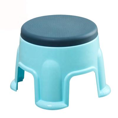 China Home Ministry Stackable Simple Kindergarten Style Cheap Plastic Chinese Stacking Stools With Strong Bearing Stool for sale