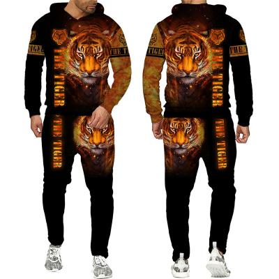 China 2022 New Arrival QUICK DRY 3D Printed Mens Joggers Suits Set Mens Sweat Suits Plus Size Sports Mens Sets for sale