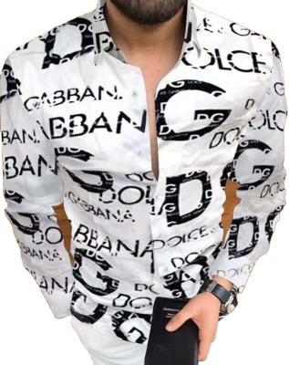 China 2022 spring and autumn new fashion brand anti-pilling 3D print men's European Hawaiian style floral long sleeve shirt for sale