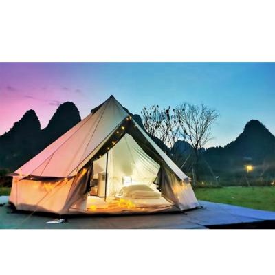 China Durable Luxury Mongolian Yurt Tent 5m Reinforced Cotton Tents For Sale XY03 b for sale