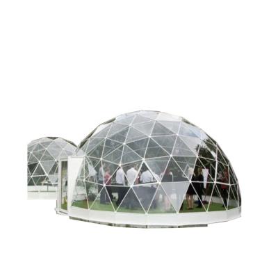 China Waterproof/UV resistance FGD09 4x4m 5x5m 6x6m geodesic dome tents PVC covered bathroom igloo geodesic dome tent for promotion for sale