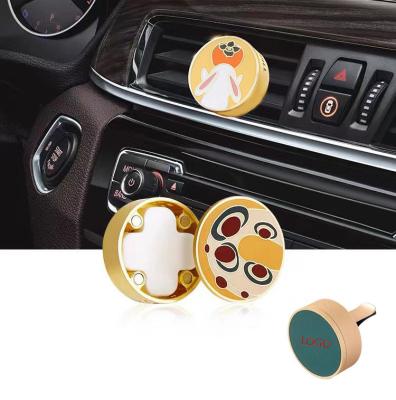 China Custom Logo Car Perfume Diffuser Vent Clip Enamel for Car Aromatherapy for sale